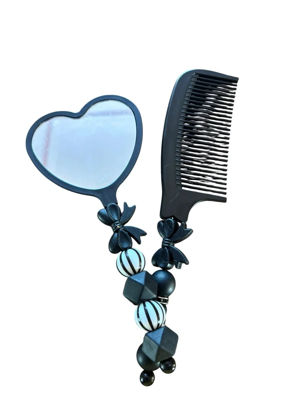 Mirror & Comb Set Handmade By AB INKS HANDMADE EXPRESSIONS